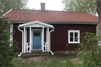 Image de Altes Schwedisches Torp Nahe Vimmerby Modern Renoviert