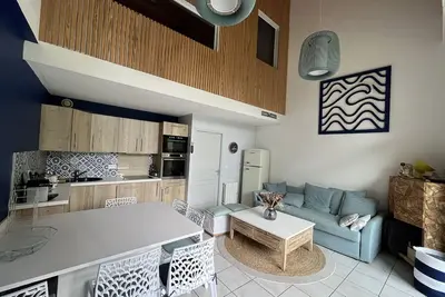 Image de Golf view house - 6/8 pers. - Ocean at 500m 2 bathrooms Res family 👍 ⛳️🏄♀️🚴♂️
