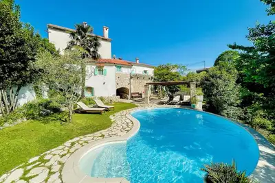 Image de Maison de vacances privée avec climatisation, Wifi, piscine privée, Tv, terrasse, vue panoramique