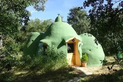 Image de La Igloo en chêne bois avec piscine