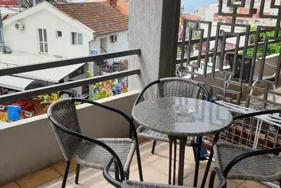 Sea view room with  balcony, private bathroom