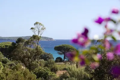 Image de Maison a 200m de la plage, piscine, Vue Mer, jardin et services.