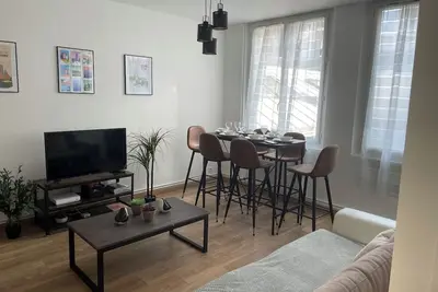 Image de Bel appartement 86 m2 Gare Visitation Centre Wifi