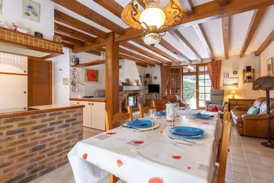 Image de Belle maison de vacances privée pour 4 personnes avec Wifi, Tv, terrasse, animaux admis et parking