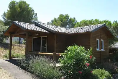 Chalet with 2 bedrooms and air conditioning near the beaches of Cap d'Agde