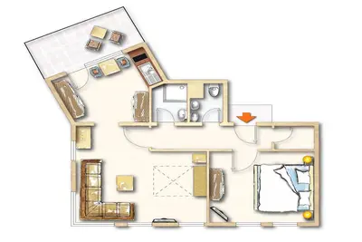 Image de Vacation apartment, 47-59sqm, 1 bedroom, max. 4 persons