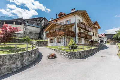 Image de Appartement rural \"Maso Margherita - Tablà\" avec balcon, jardin et Wi-Fi