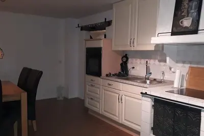 Large vacation apartment (90m2) located directly in the countryside