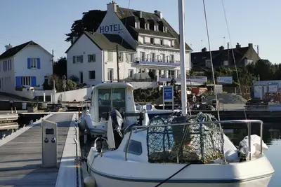 Image de Hôtel Port Haliguen Quiberon chambre familiale 4 personnes.