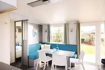 Image de Mobil home Confort 31m² (3 chambres) + Tv + terrasse semi-couverte de 18 m² 6 personnes