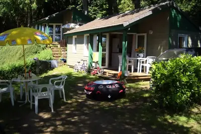 Image de Chalet Bastidon (terrasse couverte + option Clim&Tv) 4 Ă 5 personnes - 4 pers. inclus dans le tarif