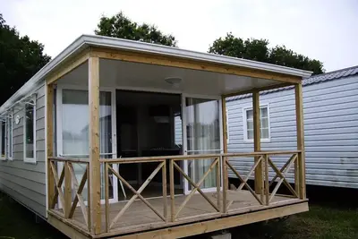 Image de Mobil home Duo 31m² (2 chambres devant la riviere) 6 personnes