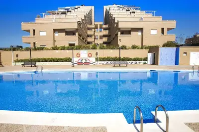 Image de Agréable appartement pour 4 personnes avec piscine, Wifi, climatisation, Tv, terrasse et parking