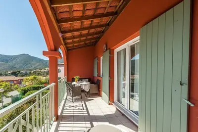Image de Charmant appartement pour 2 personnes, vue sur la mer, calme, piscine commune