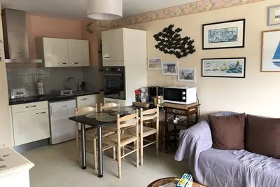 Image de Charmant studio situé à 150 m de la grande plage pour 3 personnes