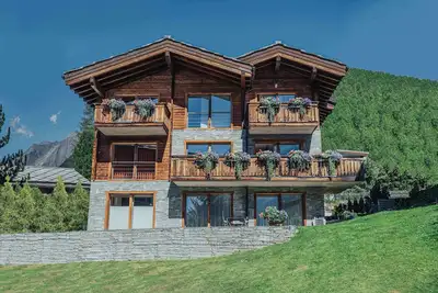 Image de appartement moderen, directement sur les pistes, Animaux admis,