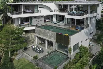 Image de 4br The Kamonchat, Sea View Villa - Staff + Gym + Transfer, 5min to Kamala Beach