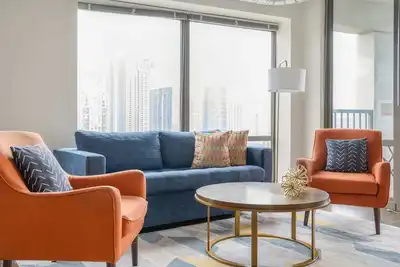 Image de Kasa | Chicago | Comfortable 2bd/2ba South Loop Apartment