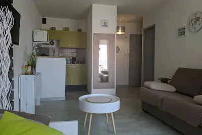 Image de Studio\/loggia, vue bateaux\/Wifi\/Port à 100m\/Cap d'Agde