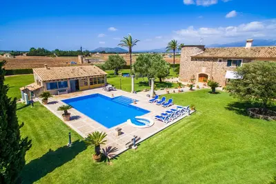 Image de Finca rustique à Majorque Can Colis avec piscine