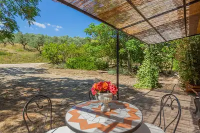 Image de Belle maison de vacances privée avec Wifi, piscine privée, Tv, terrasse, animaux admis, parking