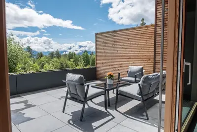 Image de Maison de vacances \"Haus Lichtenstern\" avec Wi-Fi, balcon et vue sur les montagnes