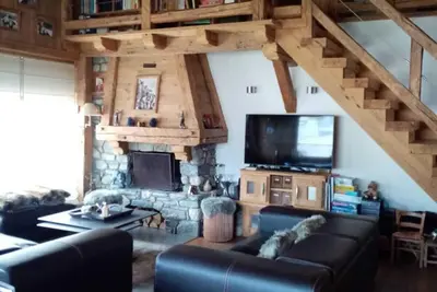 Duplex Avec Sauna  Dans Le Centre De Megeve (2-8 personnes)