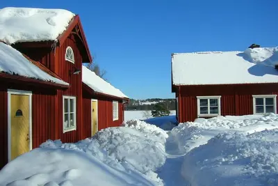 Image de Maison de vacances Hjältevad pour 1 - 6 personnes avec 3 chambres à coucher - Maison de vacances