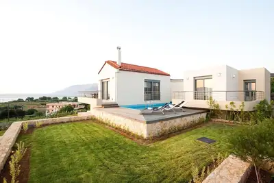 Image de Maison de vacances Kissamos Kriti pour 1 - 7 personnes avec 3 chambres à coucher - Logement de vacan