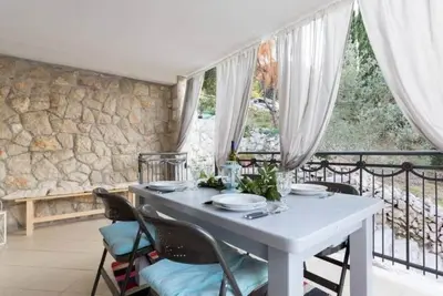 Image de Appartement de vacances Zaton pour 1 - 4 personnes avec 2 chambres Ă coucher - Maison mitoyenne