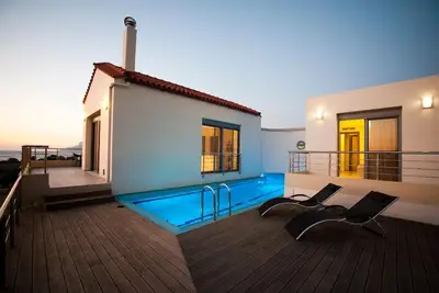 Image de Maison de vacances Kissamos Kriti pour 1 - 7 personnes avec 3 chambres à coucher - Logement de vacan