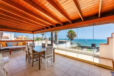 Image de Maison de vacances Corralejo pour 1 - 6 personnes avec 3 chambres à coucher - Maison mitoyenne