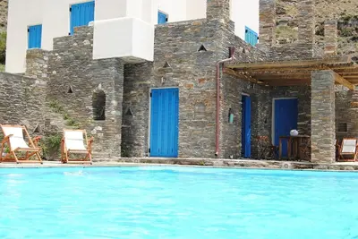 Image de Maison de vacances Andros pour 1 - 4 personnes avec 2 chambres à coucher - Maison mitoyenne