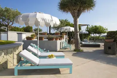 Image de Villa Titina: two independent and panoramic apartments with sea-sunset view