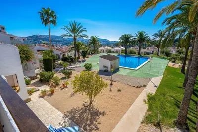 Image de Maison de vacances privée avec Wifi, climatisation, piscine, Tv, terrasse, vue panoramique, parking