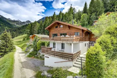 Chalet Coeur - Jacuzzi - Sauna - Views - La Tzoumaz, 4 Vallees