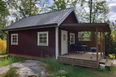 Image de Maison de vacances Hallaryd pour 1 - 4 personnes avec 2 chambres Ă coucher - Ferme