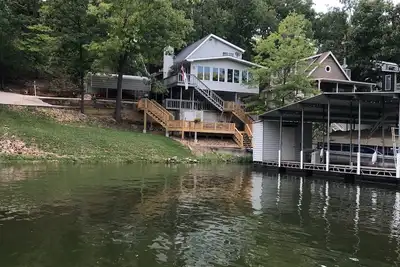 House on a quiet uncrowded cove