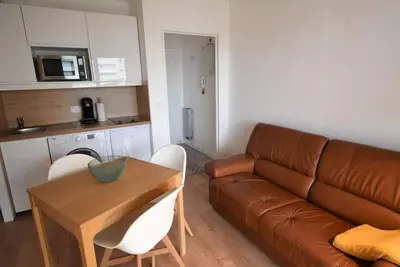 Image de Arcachon - T2 cabine rénové avec balcon proche plage et centre ville