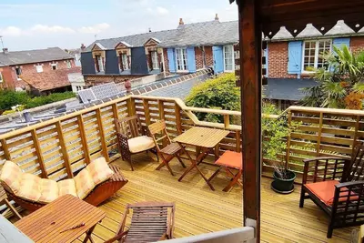 Image de Appartement de vacances Villers sur Mer pour 1 - 2 personnes avec 1 chambre à coucher - Logement de
