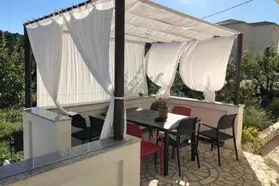 Appartement de vacances Kampor pour 2 - 6 personnes avec 3 chambres à coucher - Maison de vacances