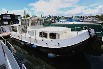 Image de Bateau fluvial avec terrasse à quai ou option navigation Sans Permis