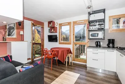 Image de Appartement rénové 4 pers, proche pistes, Montchavin - La Plagne