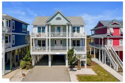 Image de 2nd row-Ocean, Marsh & Ic Waterway views & Summer Sunsets
