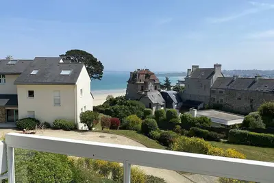 Image de Situé dans une résidence au calme, agréable appartement T2 avec jolie vue mer pour 4 personnes