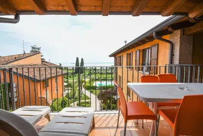 Image de Appartement de vacances Moniga del Garda pour 1 - 6 personnes avec 2 chambres à coucher - Appartemen