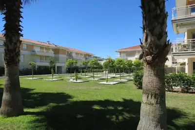 Image de Les Jardins d'Antibes: Mer, piscine, terrasse privative