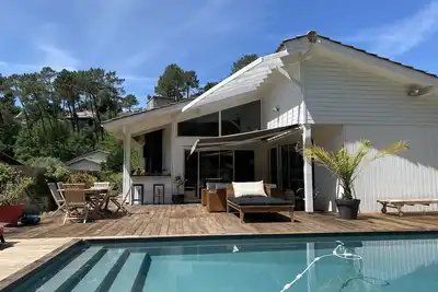 Villa  8 pers Pyla sur mer plus dépendance T2