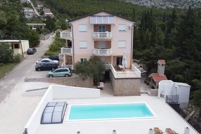Image de Appartement de vacances Starigrad Paklenica pour 1 - 4 personnes avec 1 chambre Ă coucher - Logement