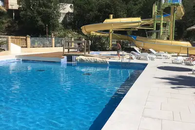 Image de Mobilhome avec grand parc aquatique
